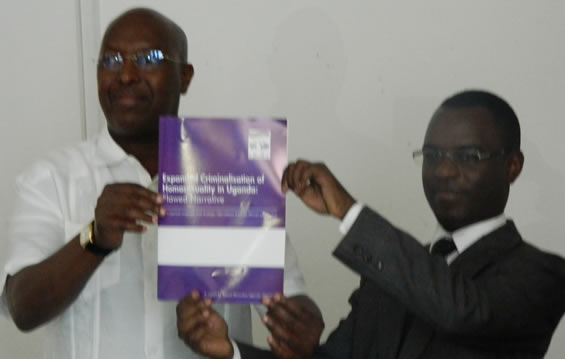 Gay community in Uganda issues a new report in a bid to fight Parliament’s kill the gay act